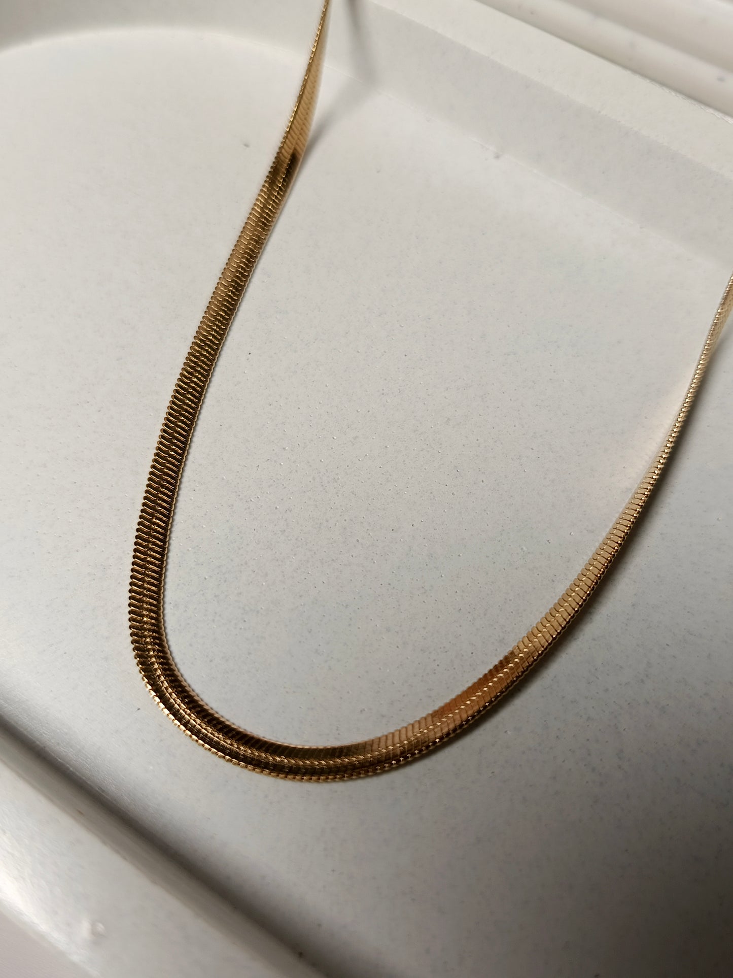 anti tarnish snake chain
