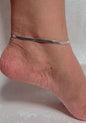 Minimalist Silver Anklet