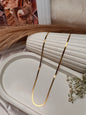 sleek anti tarnish snake chain