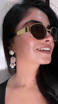 Baroque Pearl Drop Earrings