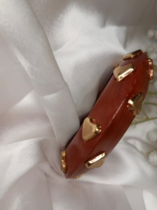 Handmade Heartwood Bangle size upto 2'8