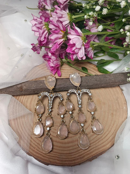 sara crystal drop earring