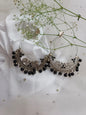 Golden Tassel & Pearl Drop Earrings